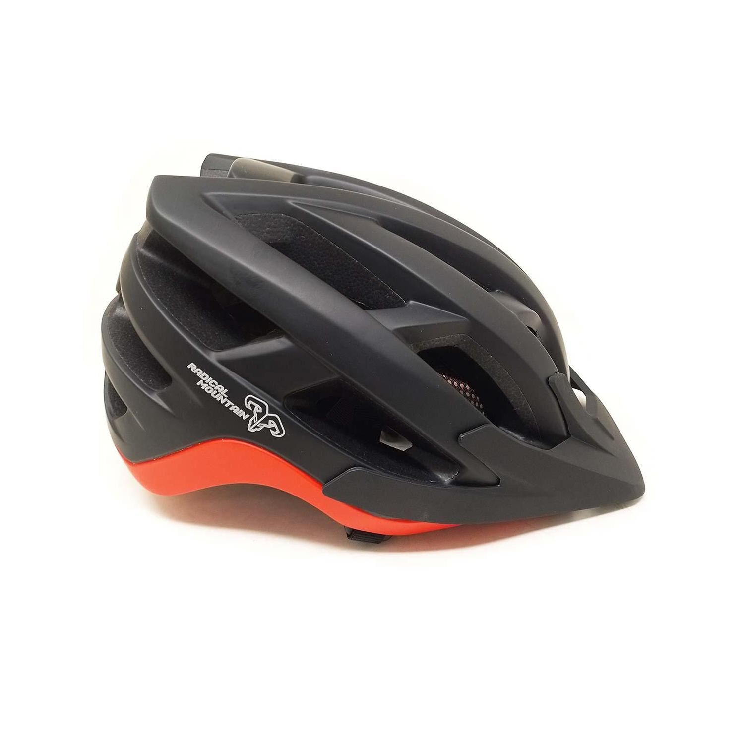 Casco Radical Mountain Mtb Enduro Negro Rojo L 58-62cm image number 1.0