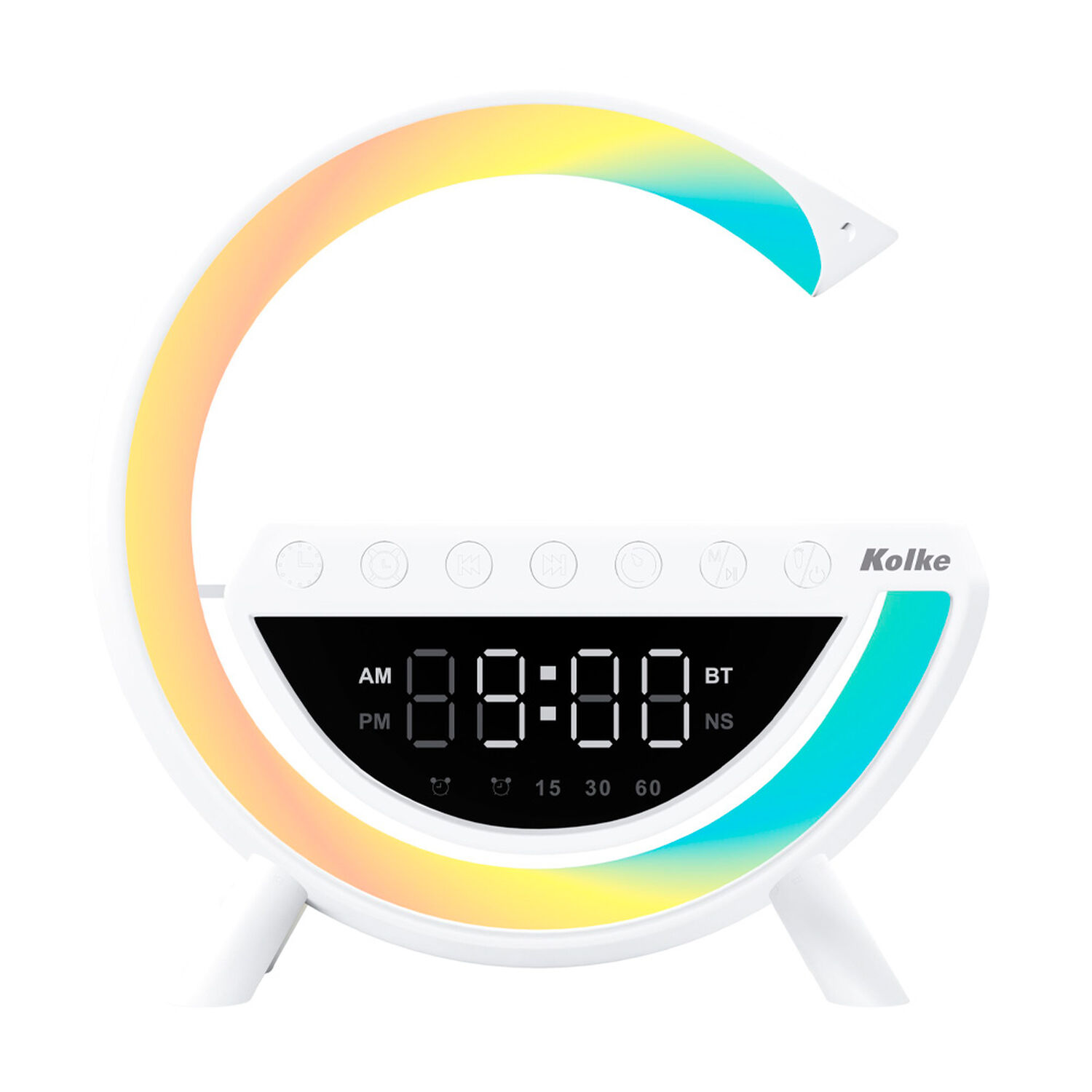 Parlante Inal&aacute;mbrico Bluetooth Kolke 5 En 1 L&aacute;mpara Cargador image number 9.0