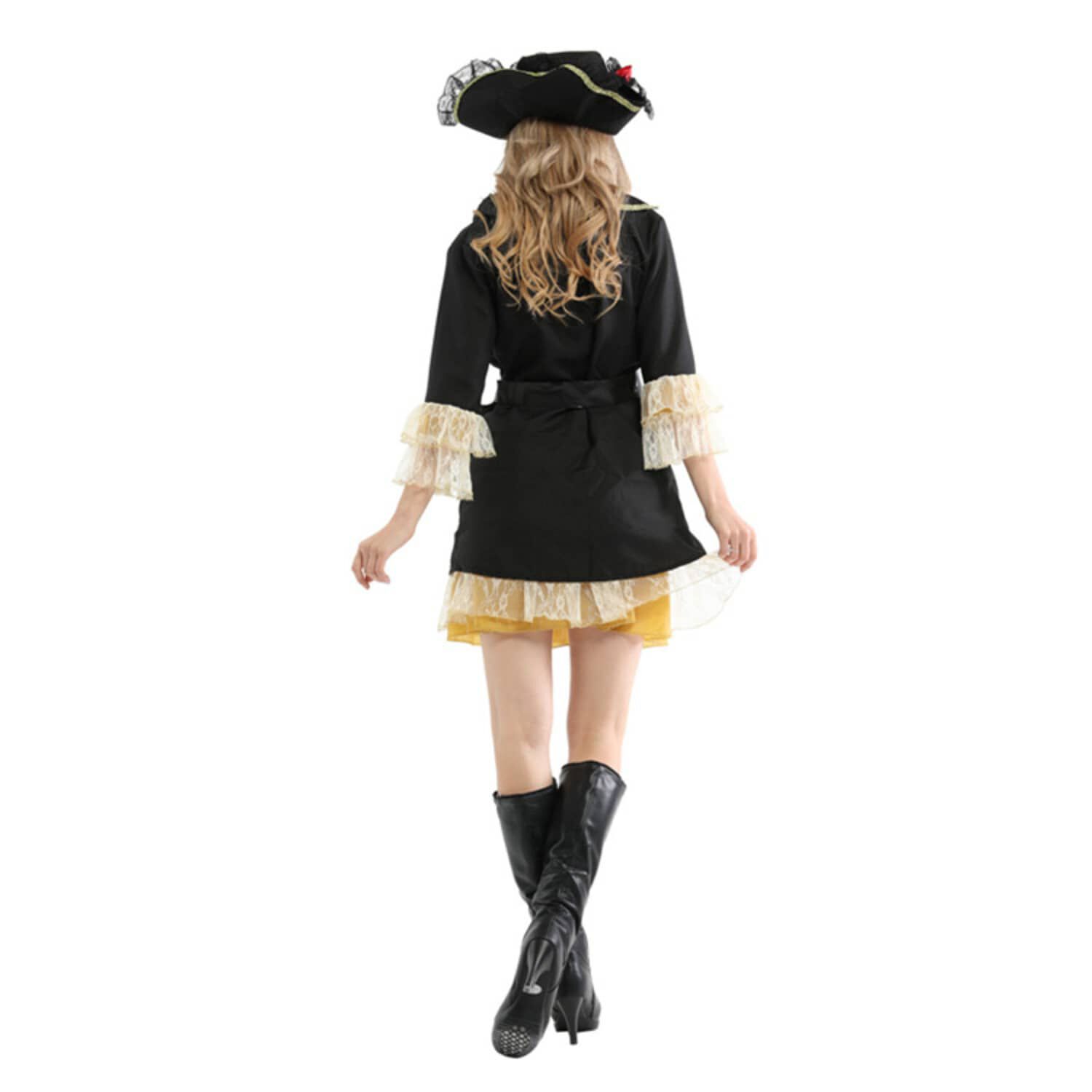 Disfraz Pirata Luxury Bucanera Mujer image number 3.0