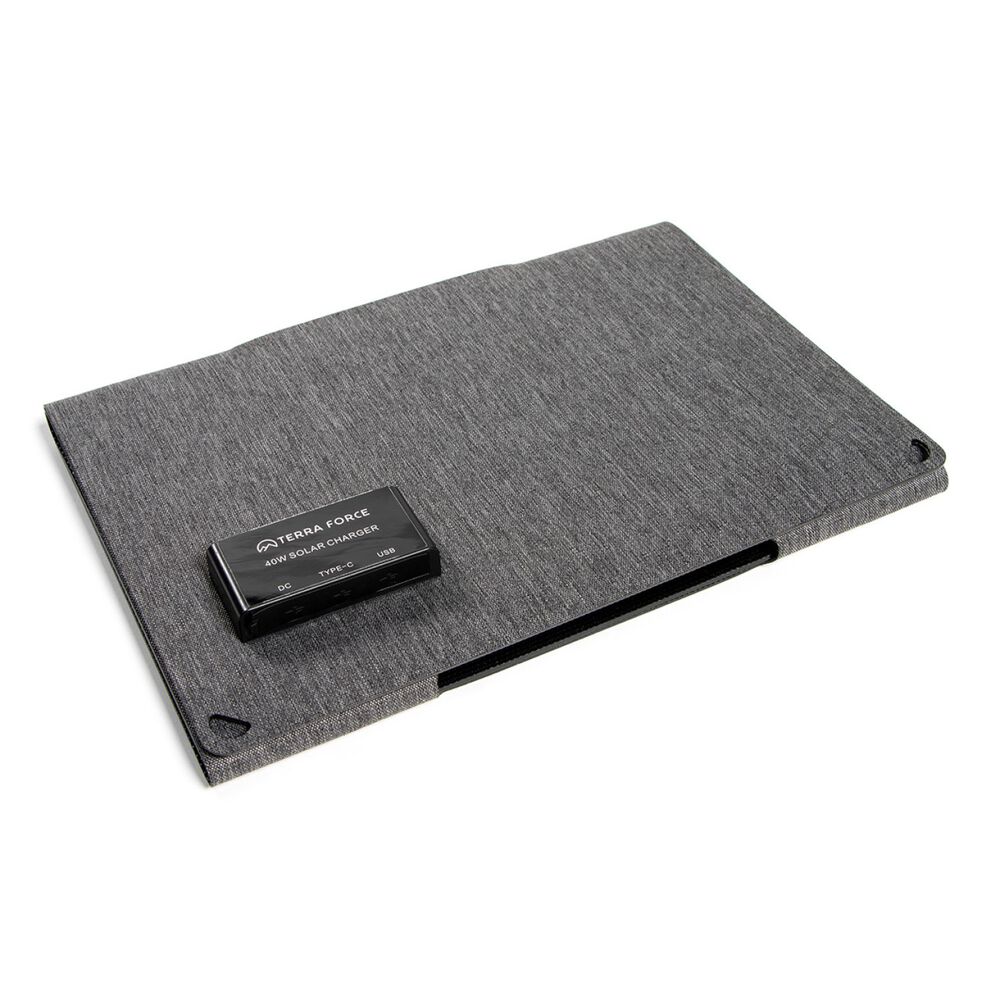 Panel Solar Portátil Plegable Camping 40w Waterproof Usb, Usb-c, Qc3.0 Y Pd18w image number 5.0