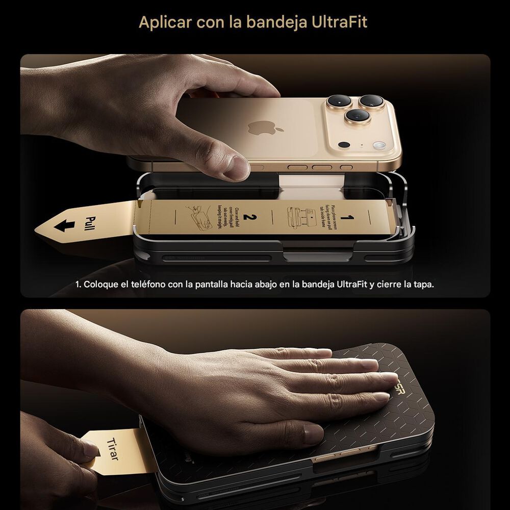 Para Iphone 17 Pro Max - Vidrio Templado Blindado + Instalador image number 4.0