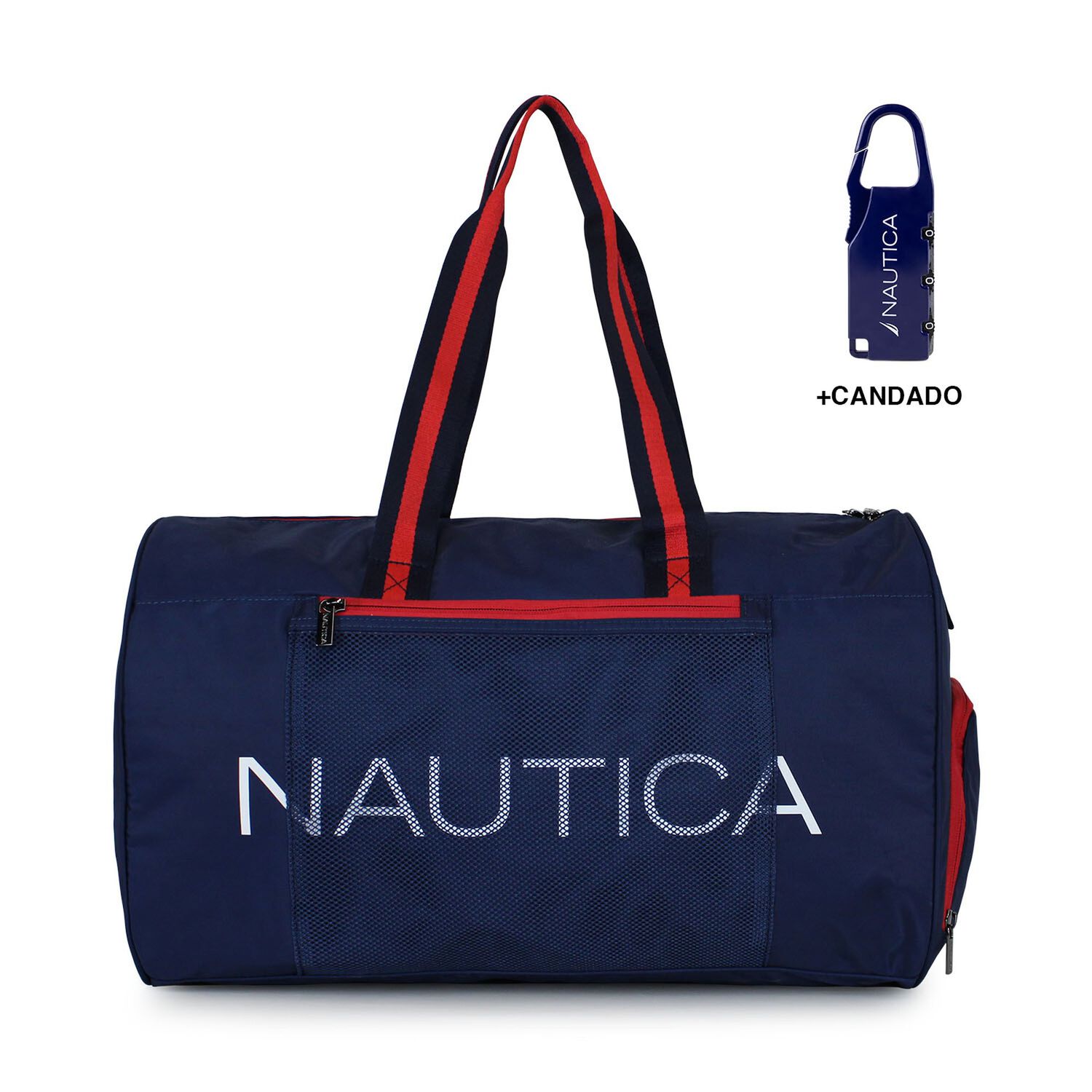 Bolso Aries Azul Nautica + Candado image number 0.0