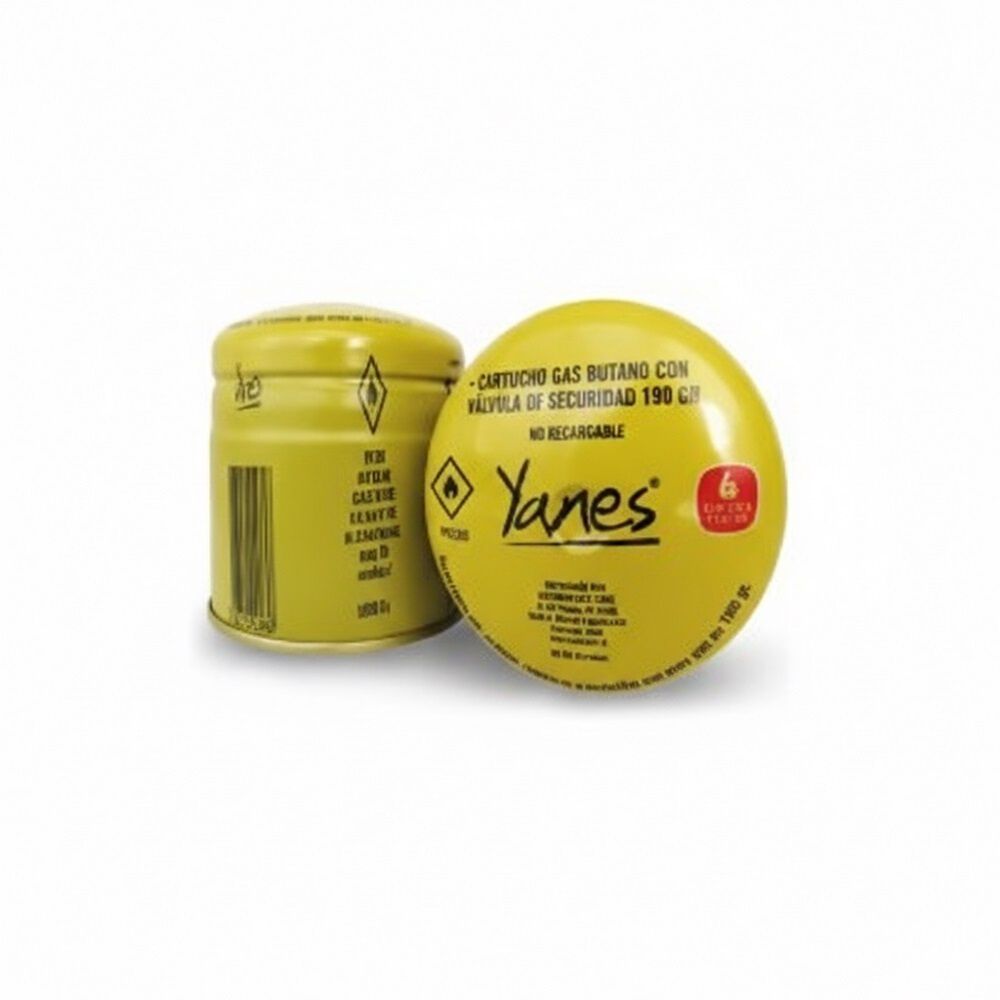Cartucho Gas Butano Yanes 190gr image number 2.0