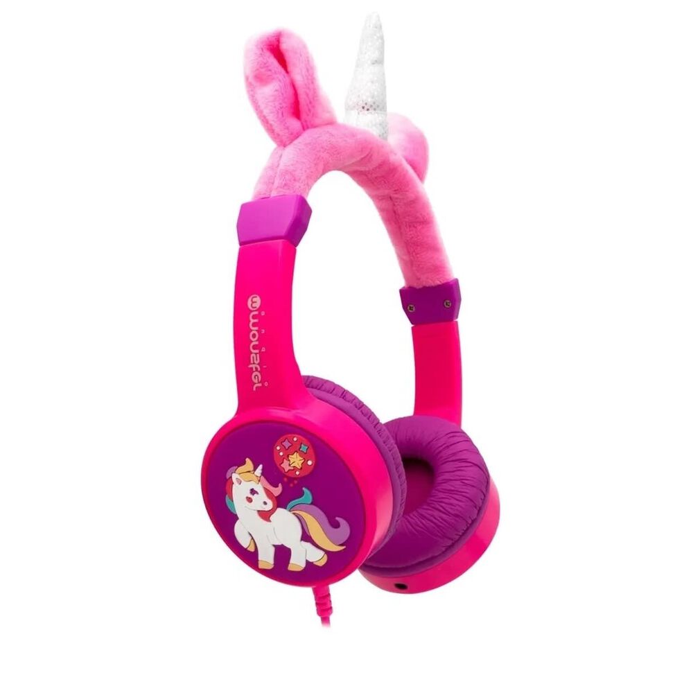 Audifonos Para Niña Morados Monster Unicornio Ck01p image number 1.0