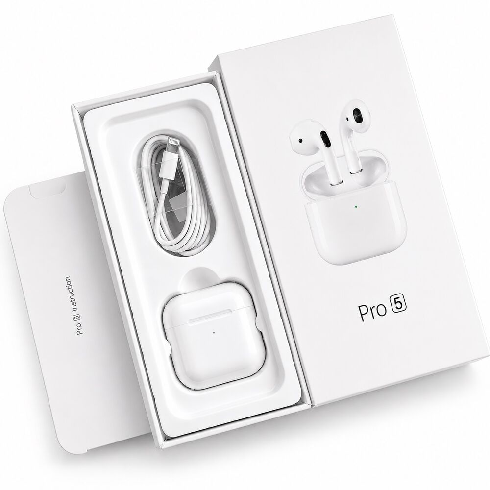 Audifonos Inalambricos Pro 5 Compatible Android Y Iphone image number 0.0