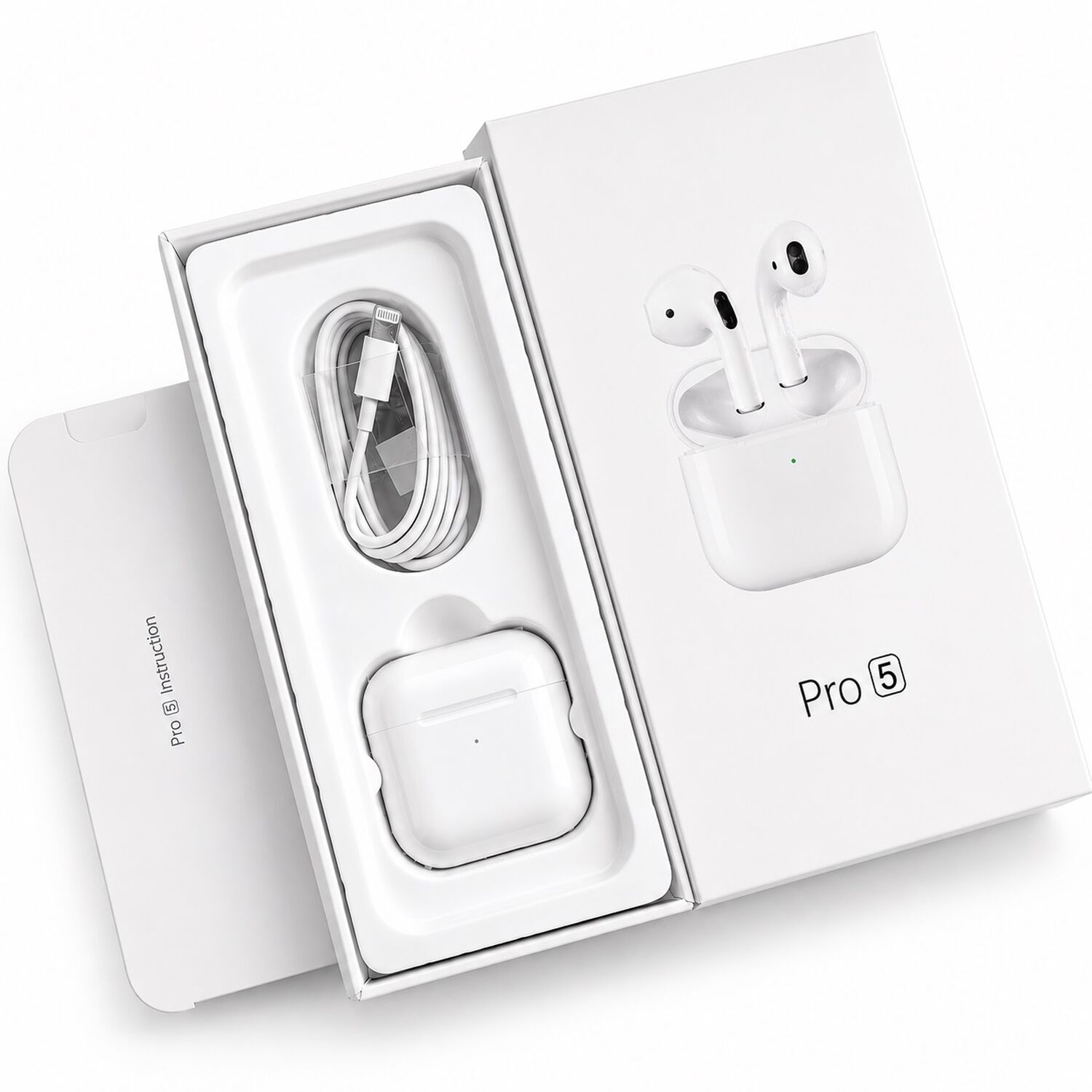 Audifonos Inalambricos Pro 5 Compatible Android Y Iphone image number 0.0