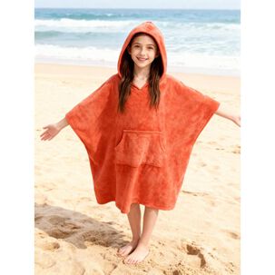 Toalla Playa Capucha Casaideal Poncho / 78 X 92 Cm