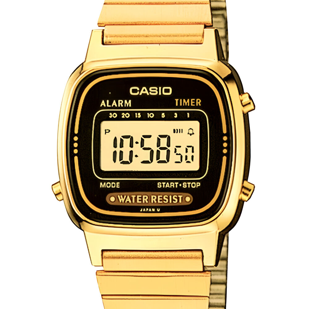 Reloj De Mujer Casio Gold La670wga-1df image number 0.0