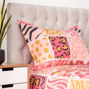 Plum&oacute;n Casaideal Kids Patchwor 15p / 1.5 Plazas