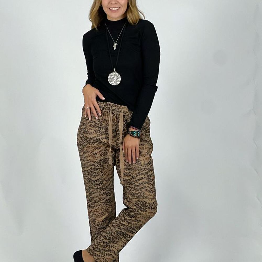 Jogger Elasticado Estampado Print image number 13.0