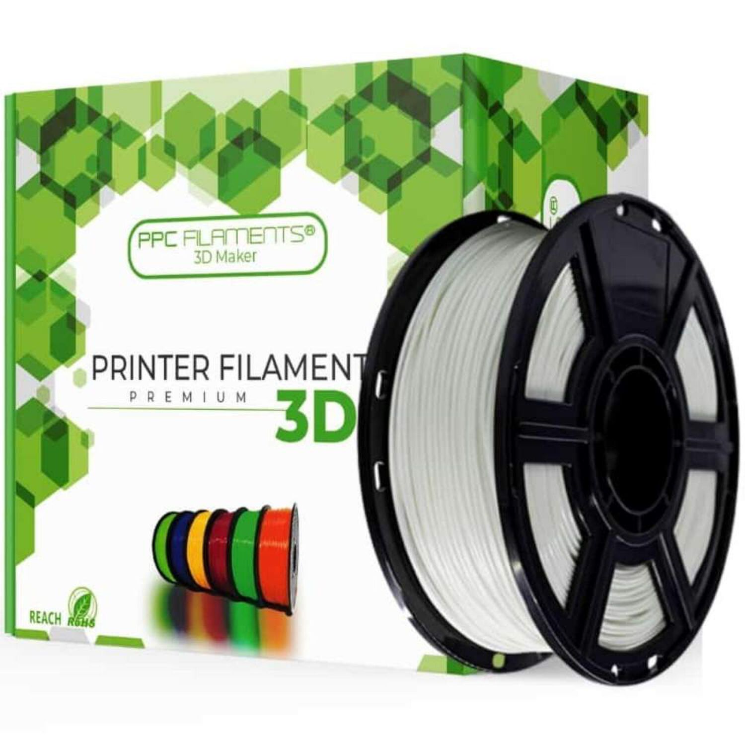 Filamento Pla Blanco 1kg Ppc image number 0.0