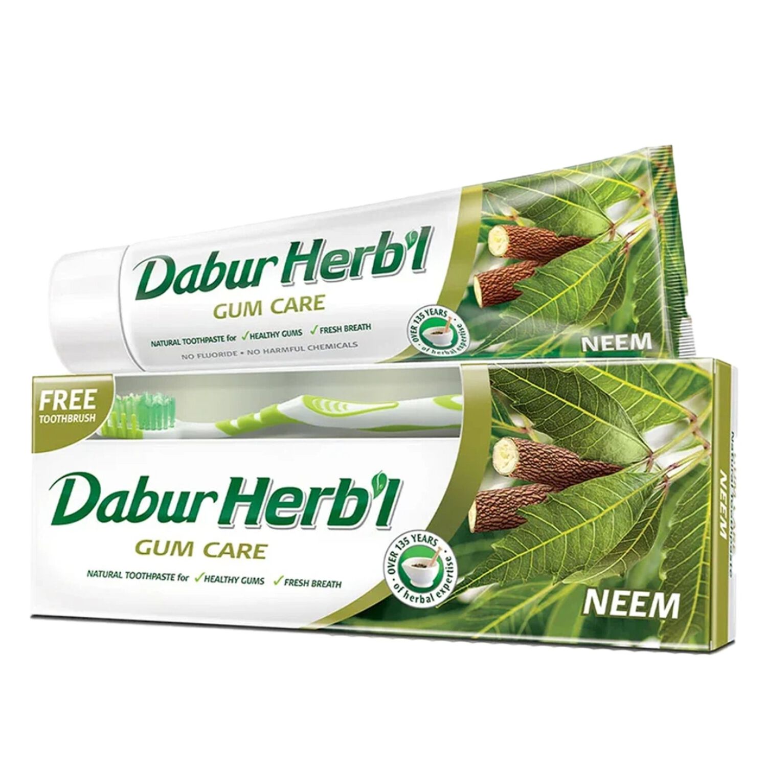 Pasta Dental Herb'l Neem + Cepillo De Dientes 150gr image number 0.0