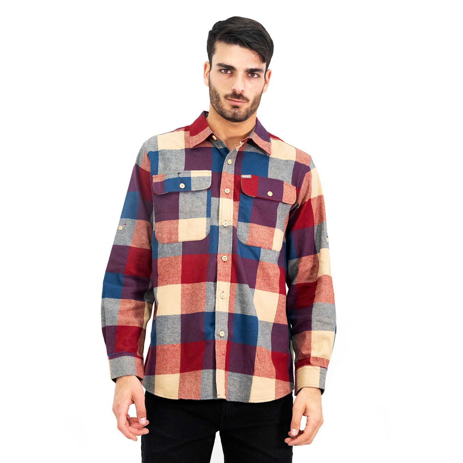 Camisa Quebec Roble Beige image number 0.0