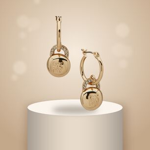 Aros Mujer Donna Karan New York Dorado 04g00948