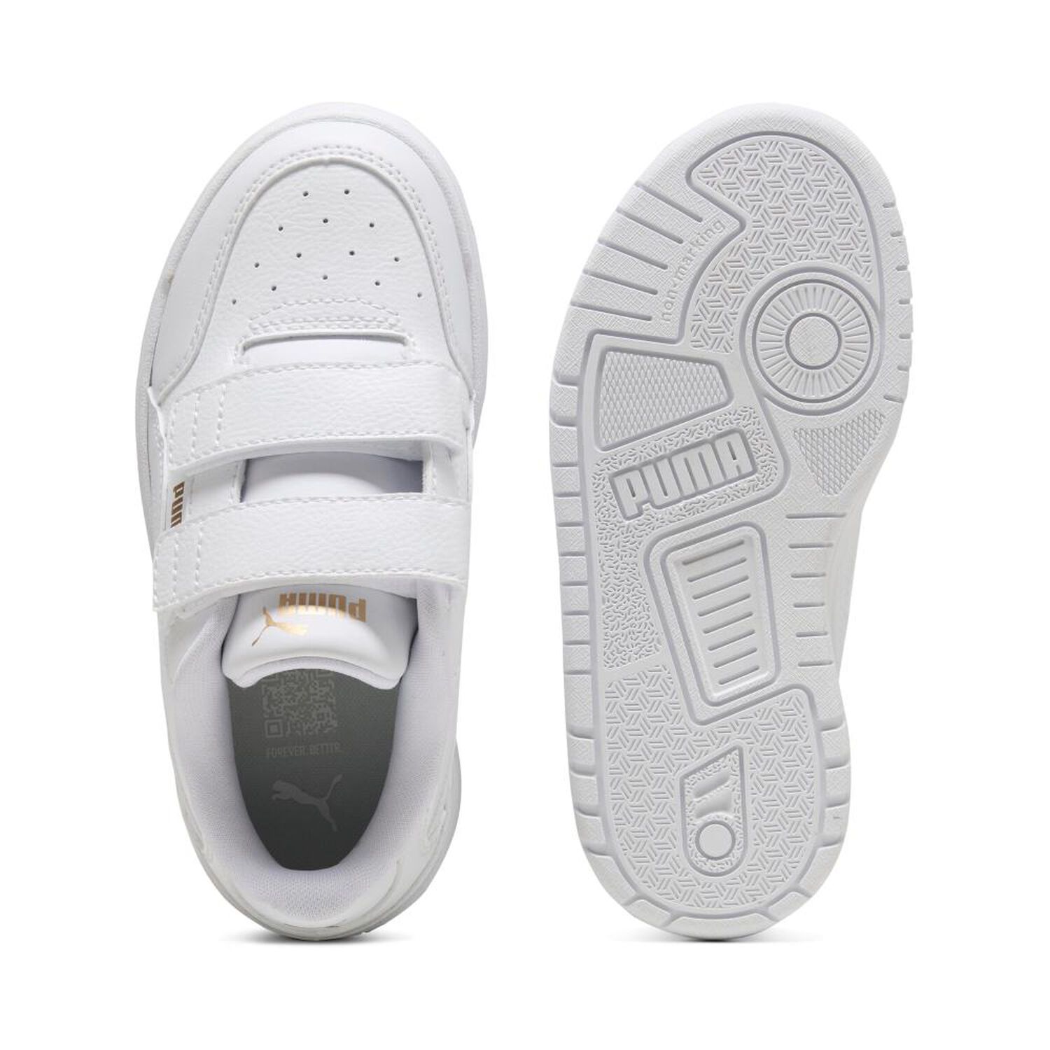 Zapatilla Urbana Unisex Puma Shuffle Downtown Blanco image number 3.0