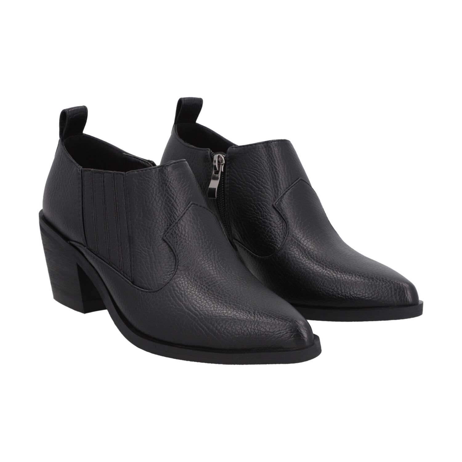 Botin Casual Mujer Negro Dallas Police image number 4.0