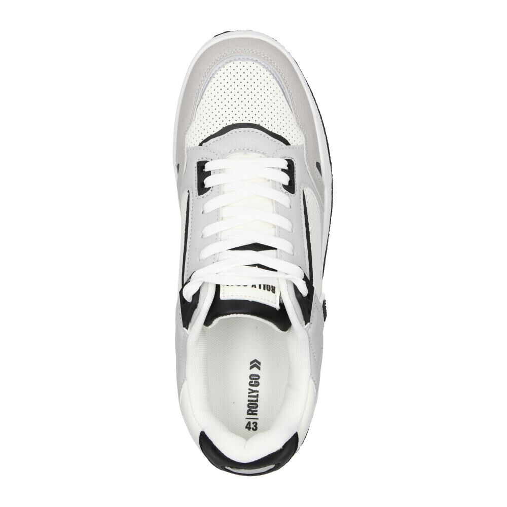 Zapatilla Urbana Hombre Rolly Go White image number 4.0