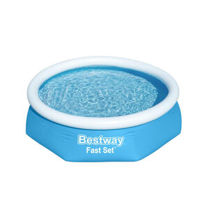Piscina Fast Set Azul 2.44m X 61cm Pool - 57448 - Bestway