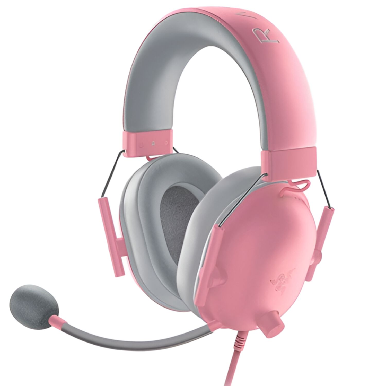 Aud&iacute;fonos Razer Blackshark V2 X Rosa Quartz Multiplataforma image number 0.0
