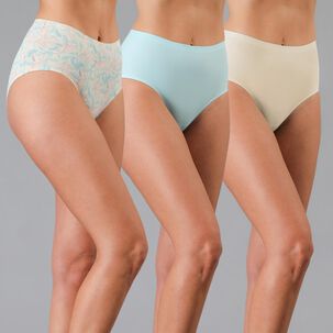 Pack 3x Calzon Maxi Micro Print Bonded Flores