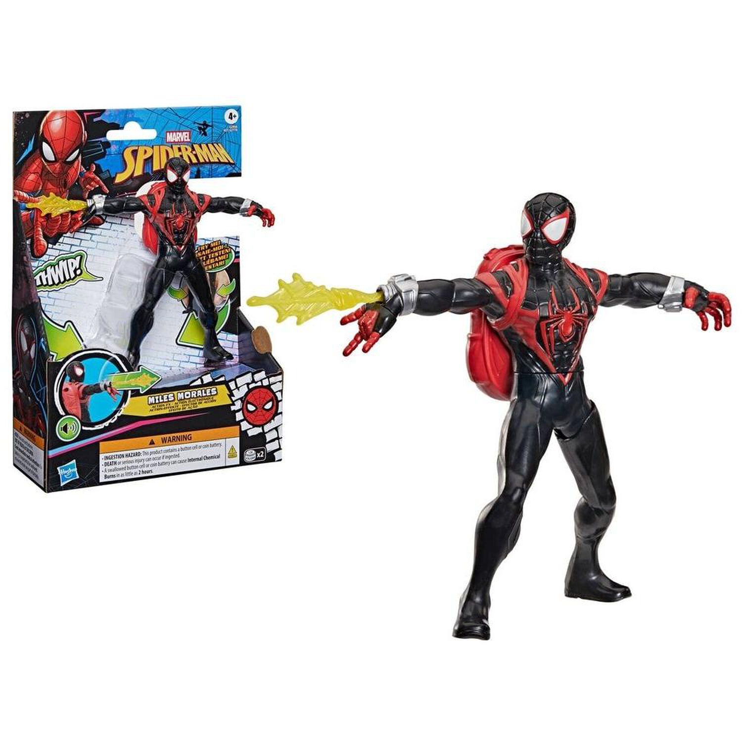 Figura De Acci&oacute;n Spider-man Action Fx Miles Morales image number 5.0