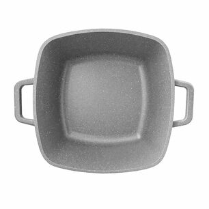 Juego De Ollas Granito 10 Piezas Antiadherente Premium Gris