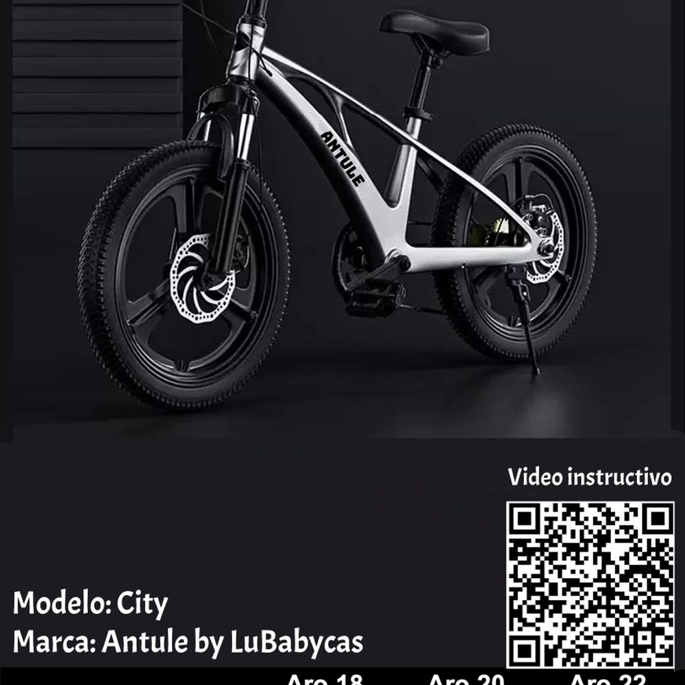 Bicicleta Infantil 7-10 Años Aro 20 City Lubabycas image number 3.0
