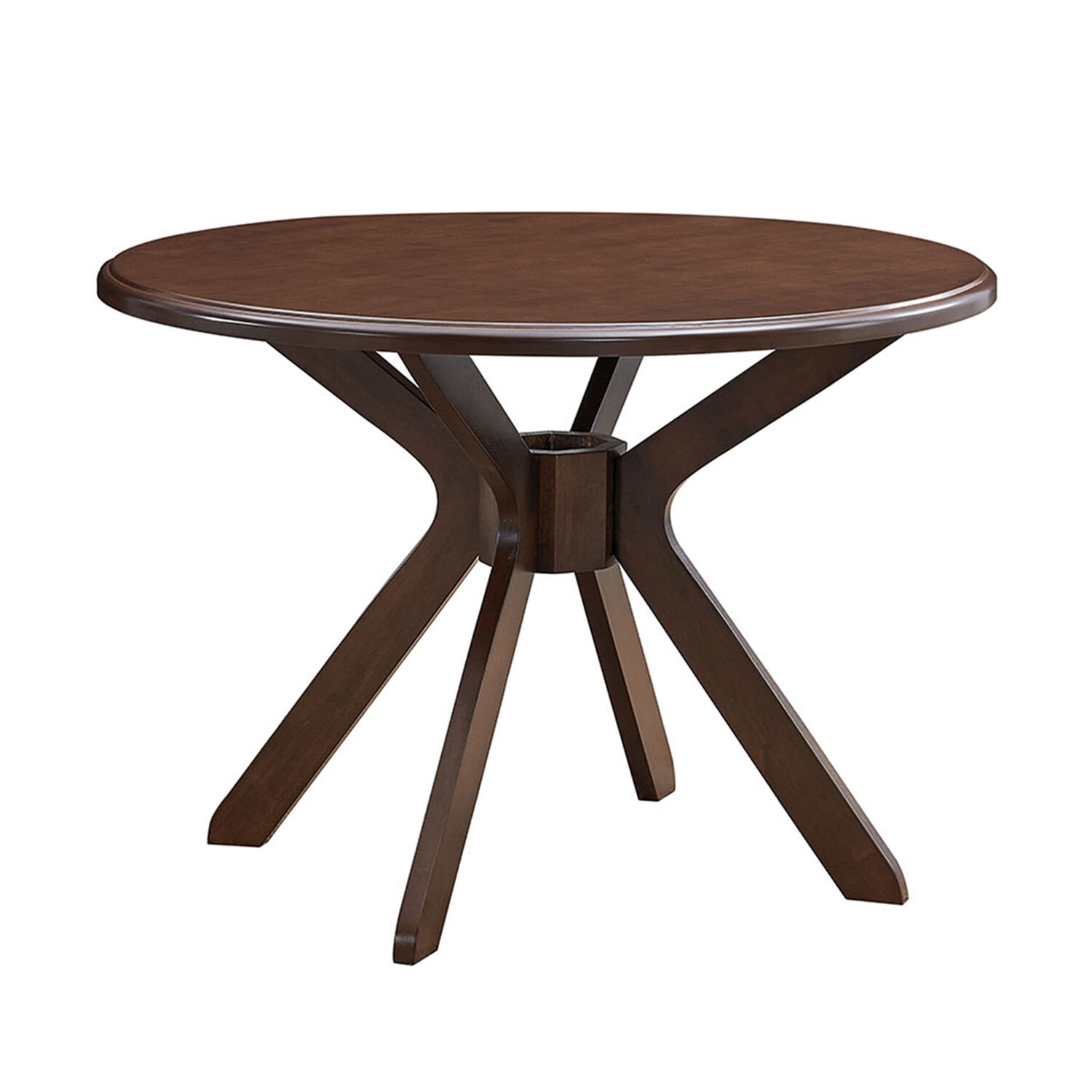 Juego De Comedor Estelle Chocolate 106 Cm 4 Sillas Caf&eacute; image number 4.0