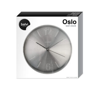 Reloj De Pared Oslo Metal Balvi