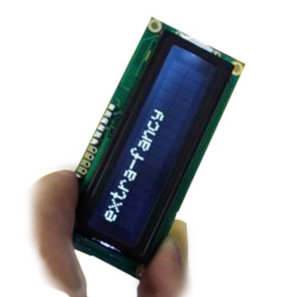 Display Alfanum&eacute;rico 16x2 Blanco/negro image number 0.0