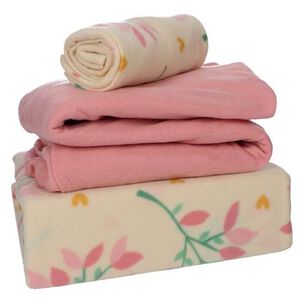 Sabana Andes Polar Estampada Flores 2 Plaza