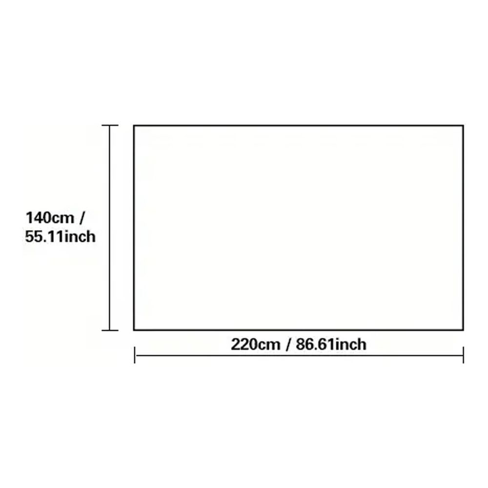 Mantel Impermeable Rectangular 140x220cm Multicolor Caqui image number 3.0