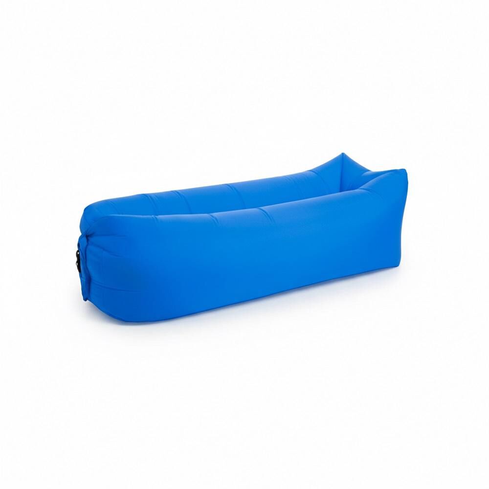 Sofá Sillón Inflable Tumbona Cojín Banano Camping Aire Playa image number 19.0