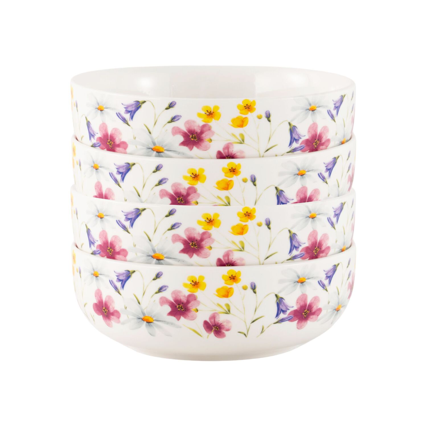 Set De Bowls Casaideal Flor / 4 Piezas image number 0.0
