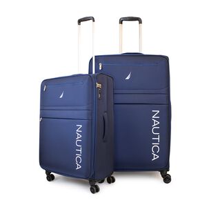 Pack 2 Maletas De Tela M+l Nautica Munich 20k Y 23k Azul