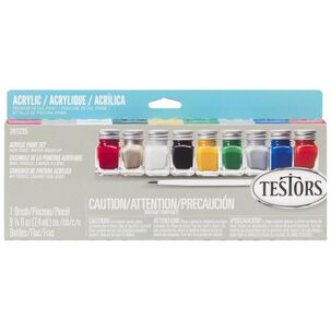 Set De 9 Pinturas Acrílicas Colores Varios - Testors