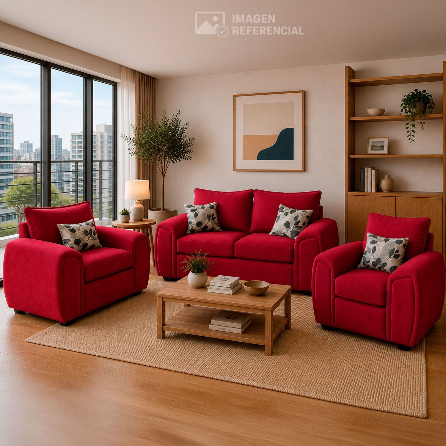 Juego De Living Elegant Detail Houston / 4 Cuerpos image number 0.0