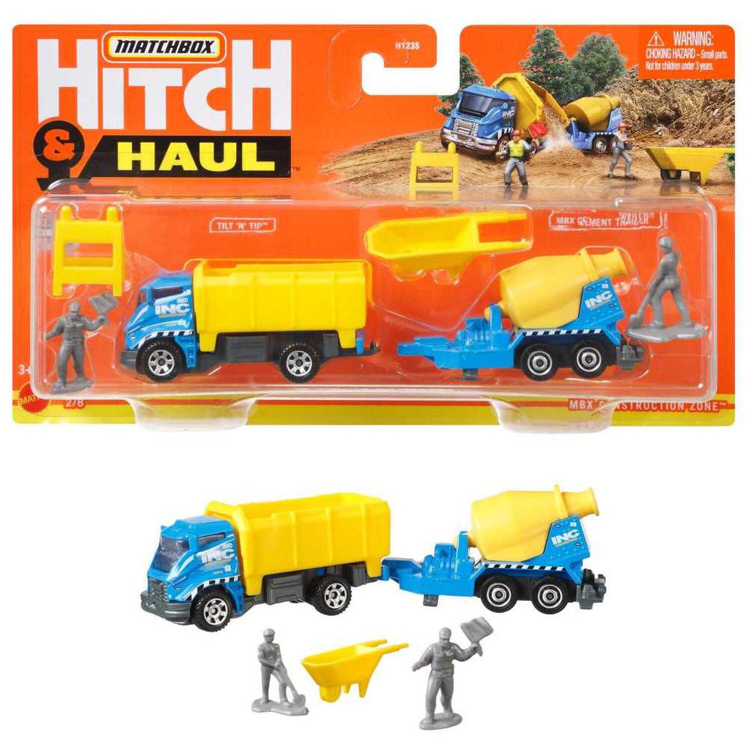 Camion De Juguete Matchbox Hitch & Haul H1235 image number 0.0