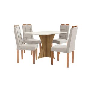 Juego De Comedor Yardas Monza / 4 Sillas