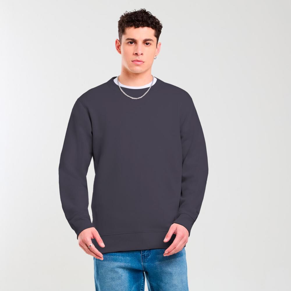 Polerón Básico Slim Cuello Redondo Hombre Skuad image number 0.0