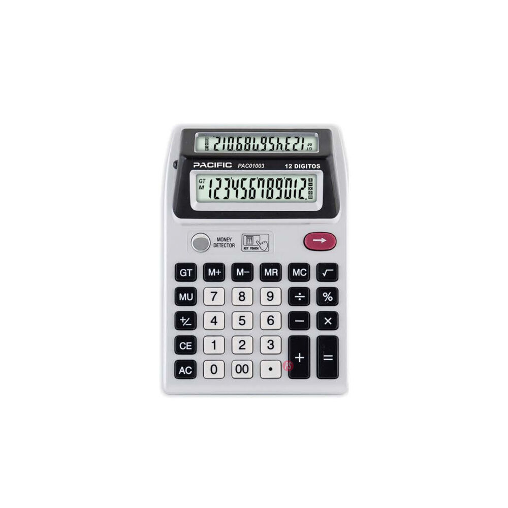Calculadora Con Doble Pantalla De 12 Dígitos - Ps image number 0.0