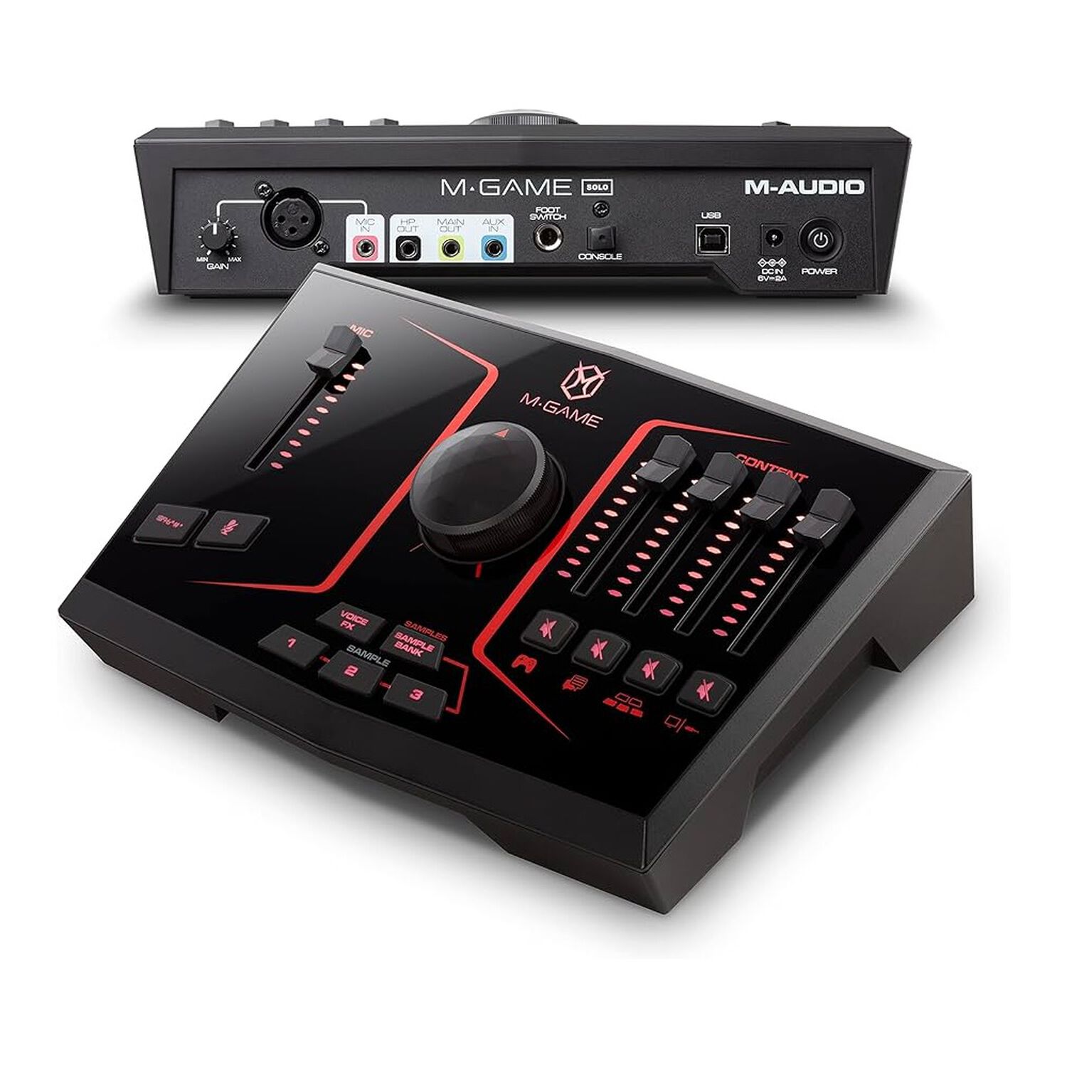 Interfaz De Audio Usb Para Streaming M-game Solo M-audio image number 1.0