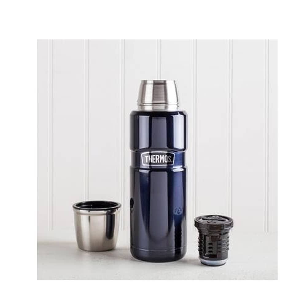 Termo L&iacute;quidos King Acero Inox Negro 470ml Thermos image number 0.0