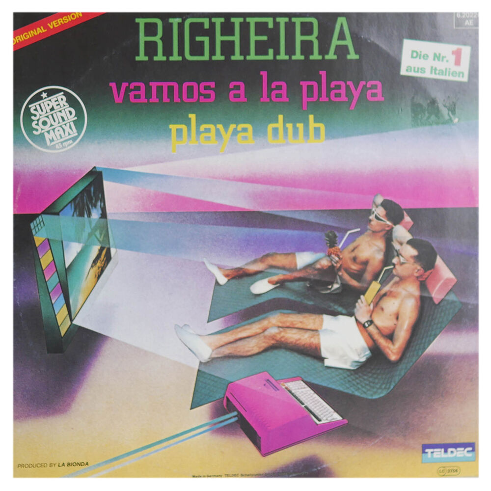 Righeira - Vamos A La Playa | 12" Maxi Single Usado image number 0.0