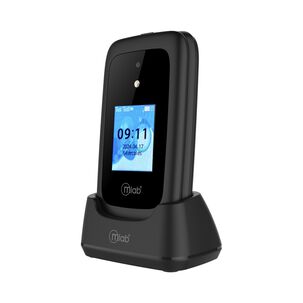 Telefono Senior Shell 4g Sos, Doble Pantalla 2,8- 1,77 Con Base De Carga