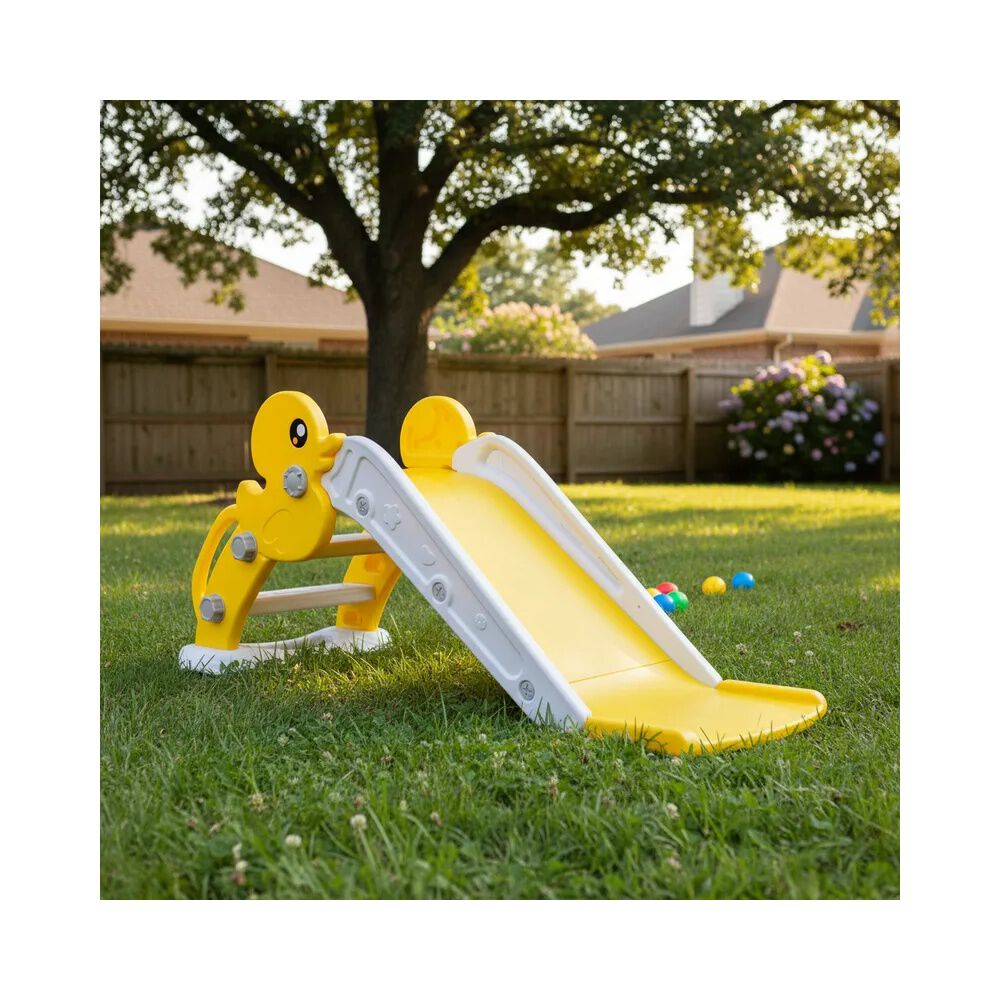 Resbalin Tobogan Duck Slide Con Tomaduras De Seguridad image number 1.0