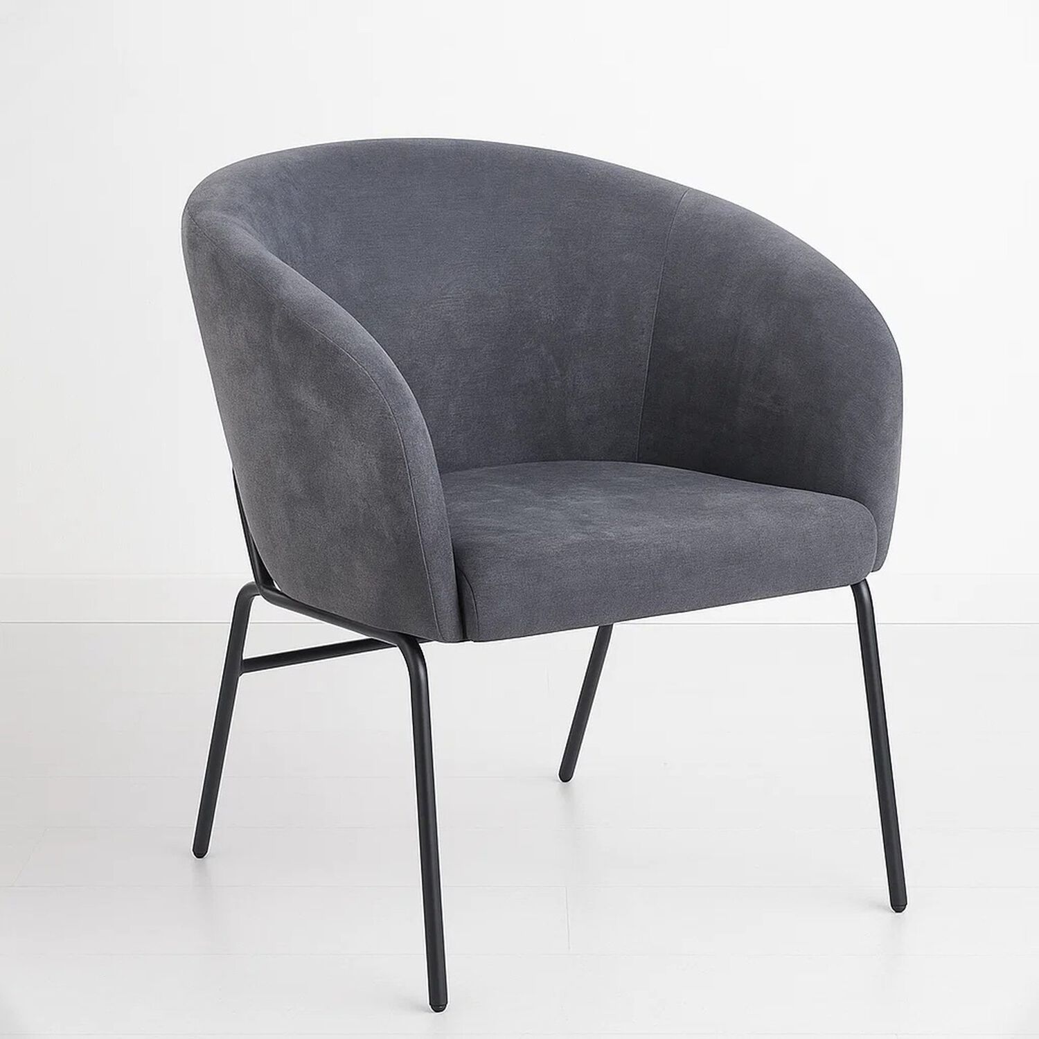 Sill&oacute;n Arko De Terciopelo - Gris image number 1.0