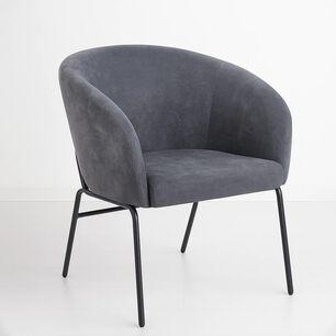 Sill&oacute;n Arko De Terciopelo - Gris