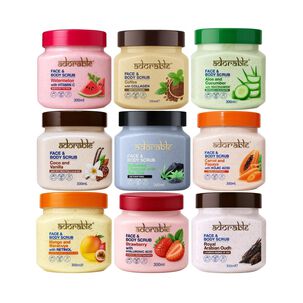 Pack Adorable 9 Exfoliantes Surtidos 300 Ml