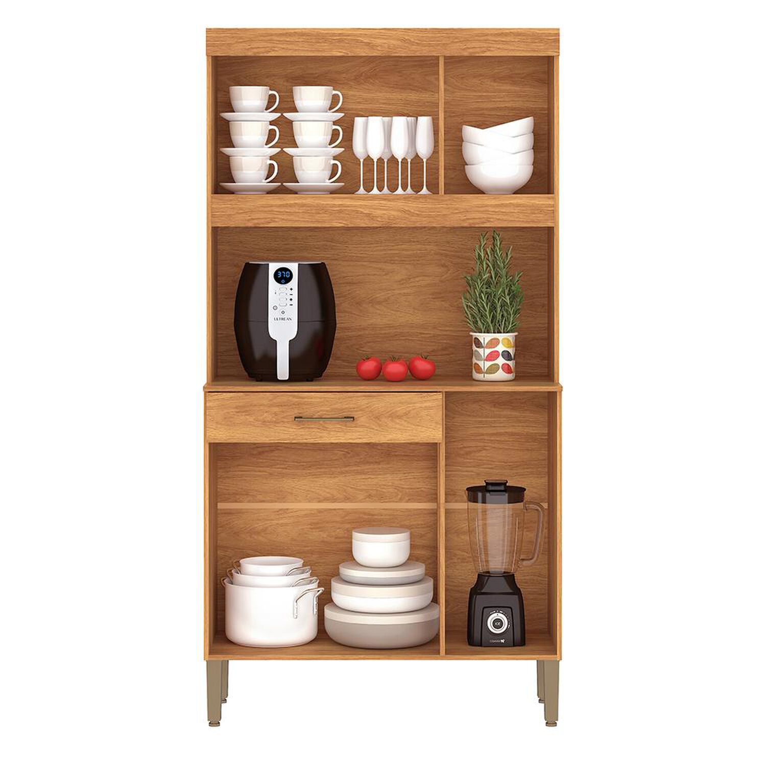 Mueble De Cocina Vekkahome Carla / 6 Puertas / 1 Caj&oacute;n image number 2.0